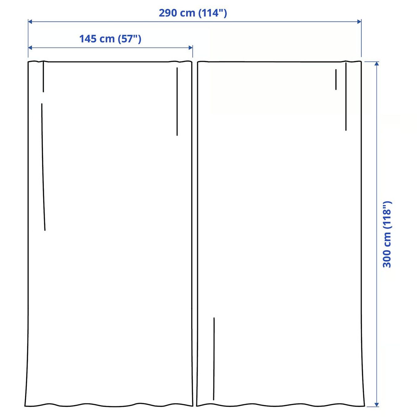 Ikea Vorhänge: Vorhang STENFRÖ 2x145cm, weiss, halbtransparent – Neu und originalverpackt aus Zürich von Xeranon0 4