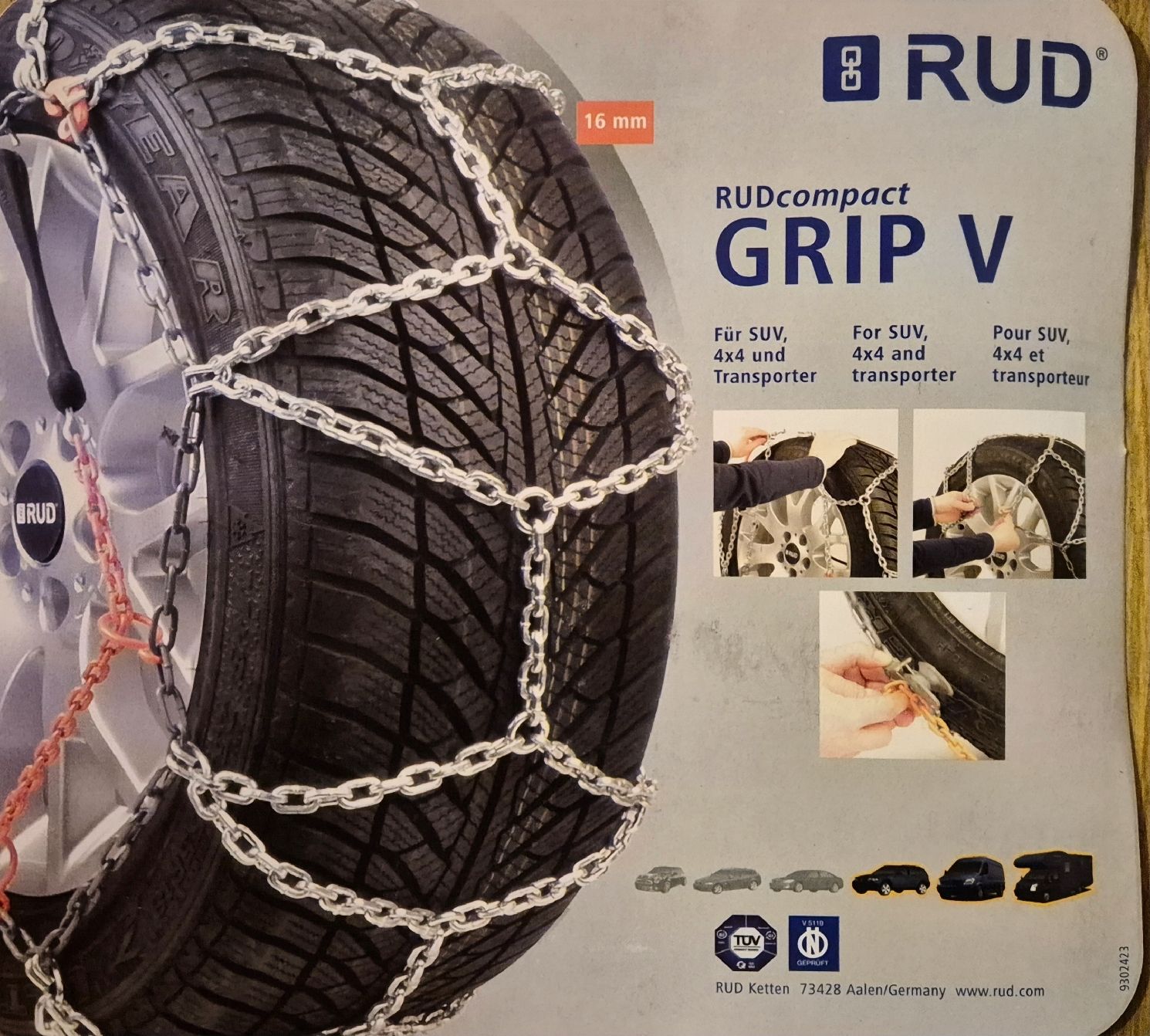 Rud Catene da neve: Auto-Schneeketten Marke RUD® – Nuovo e nell'imballaggio originale da Winterthur venduto da duebif 2