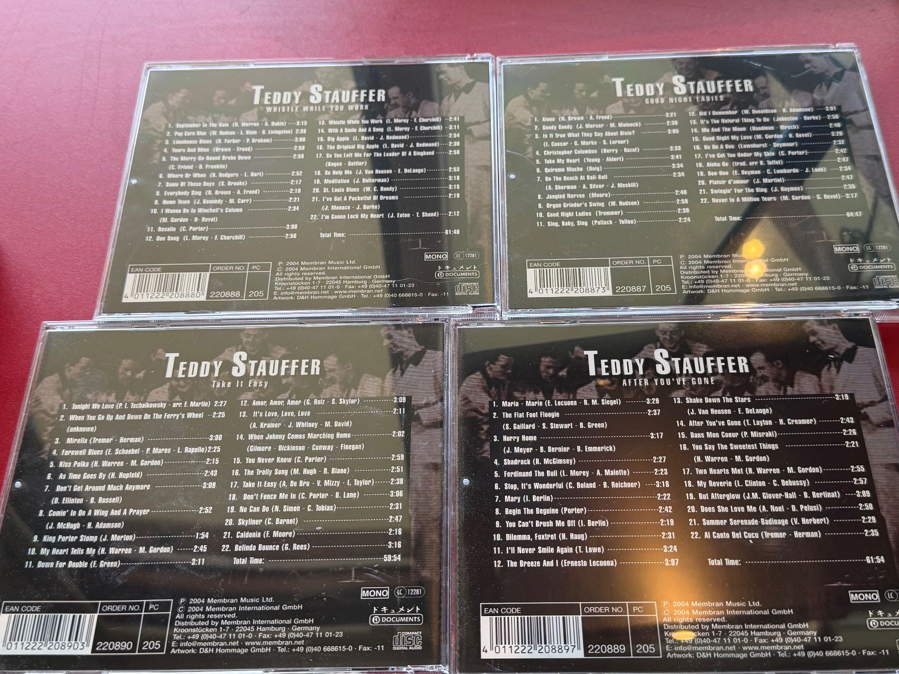 CD: Teddy Stauffer And The Original Teddies - HF41C – Nuovo (secondo la descrizione) da Küsnacht ZH venduto da JazzRecords 3