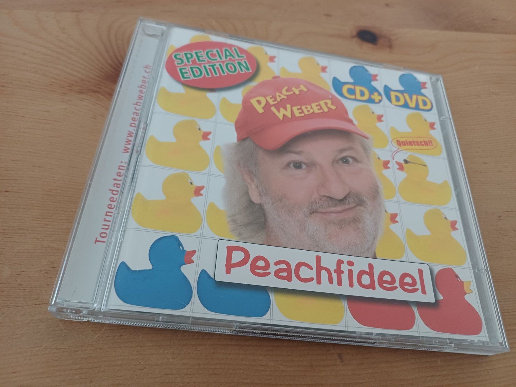 CDs: Peach Weber - Peachfideel Special Edition, CD + DVD – Gebraucht aus Jona von Rreto71