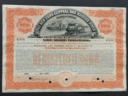New York Central and Hudson River Railroad 1966, 1000$ Bond