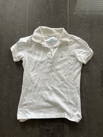 Nikki Beach Poloshirt weiss M Mallorca