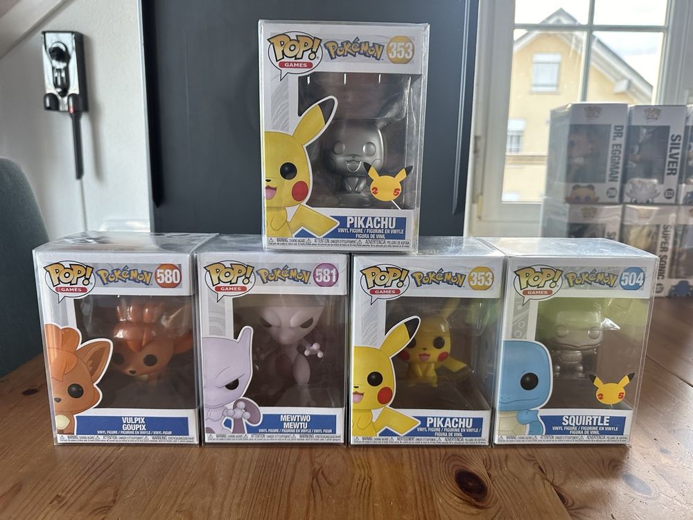 Lot Funko Pop! Pokémon – Boîtes Jamais Ouvertes – Vente Individuelle Possible