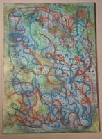 Gemälde " Verbundenheit " handmade 50×70