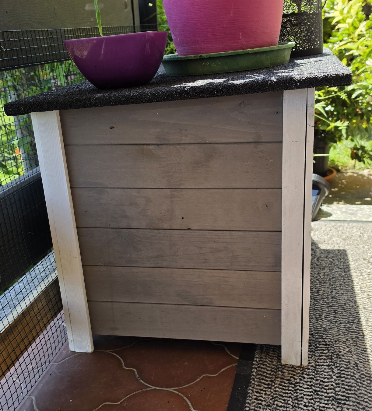 Cucce & Letti: Katzenhaus Holz wetterfest – Nuovo (secondo la descrizione) da Baar venduto da Markus6519 1