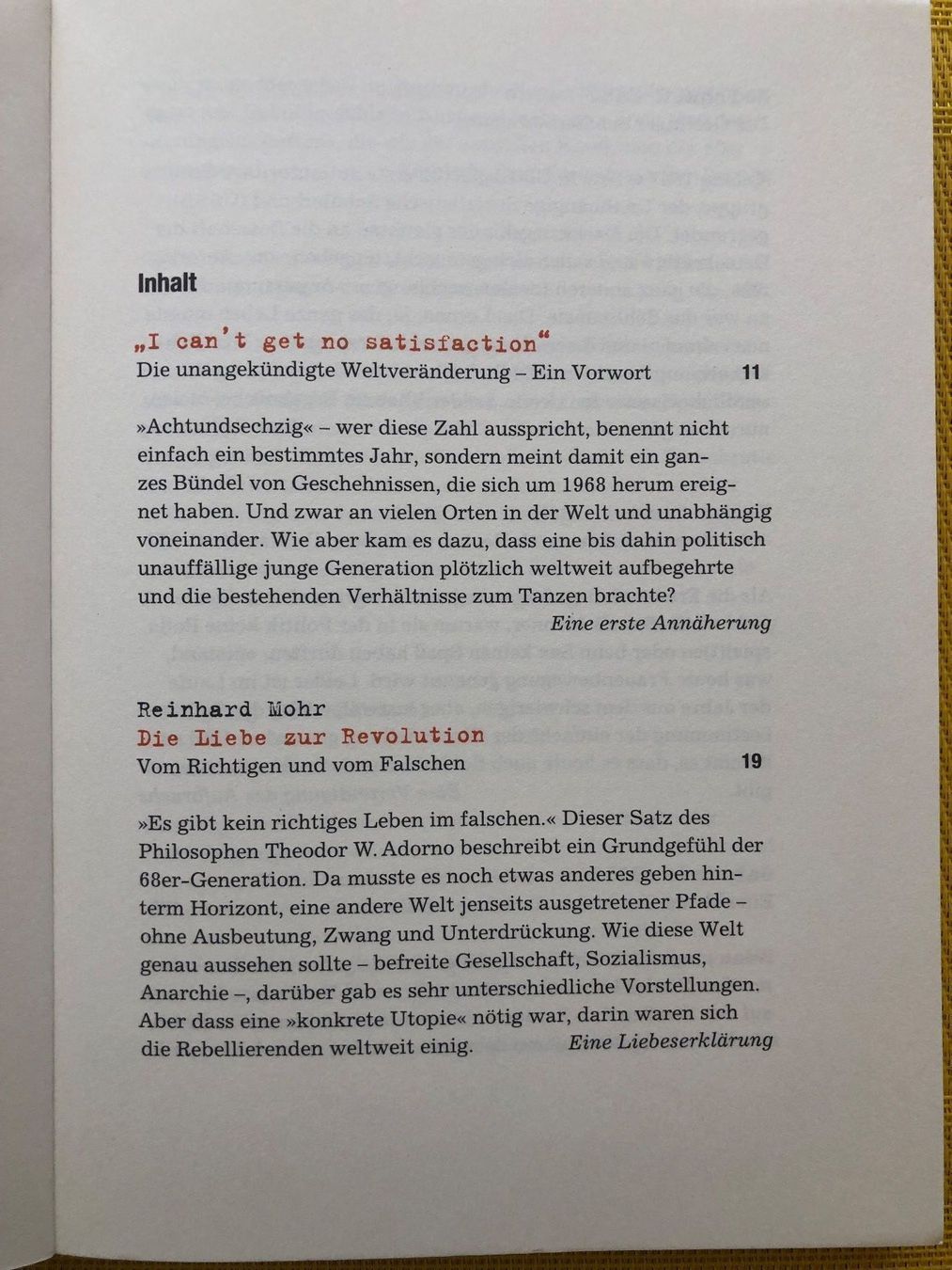 Libri: 1968 : die Revolte. – Usato da Nussbaumen AG venduto da schuba2000 5