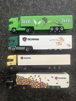 Verkaufe 4 Scania Modelle Masstab 1:87