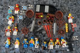 Lego Piratenfiguren und weiteres Zubehör