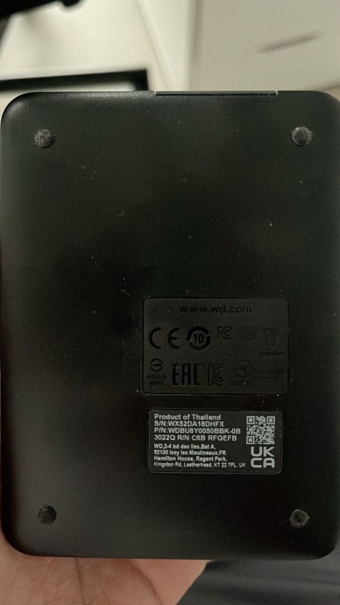 Western Digital Disques durs: Western Digital External Hard Drive 5TB – Défectueux à Basel par KadirYildiz