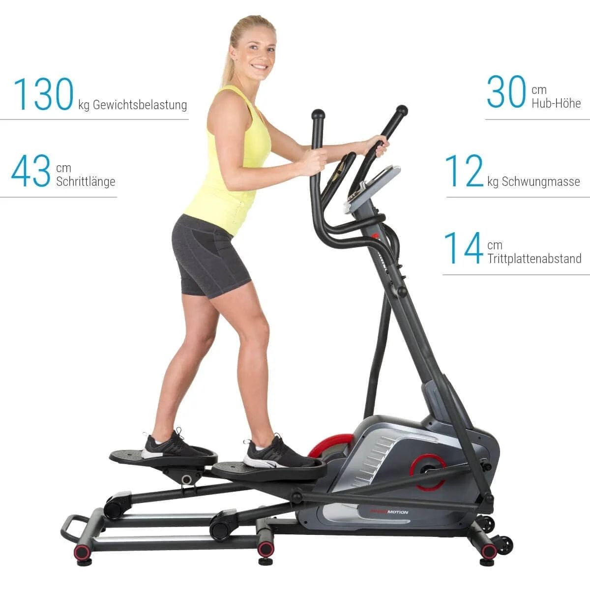 Hometrainer: HAMMER Ellipsentrainer Speed-Motion BT inkl. Bodenschutz – Usato da Zug venduto da JSHF 3