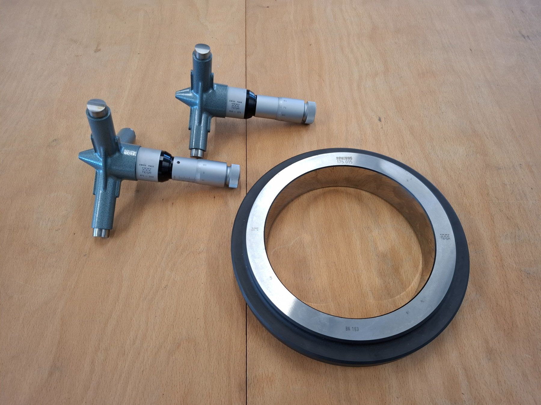 Tesa Misurare: 2 Innenmikrometer + Kalibrierring – Usato da Gächlingen venduto da Alexis7443