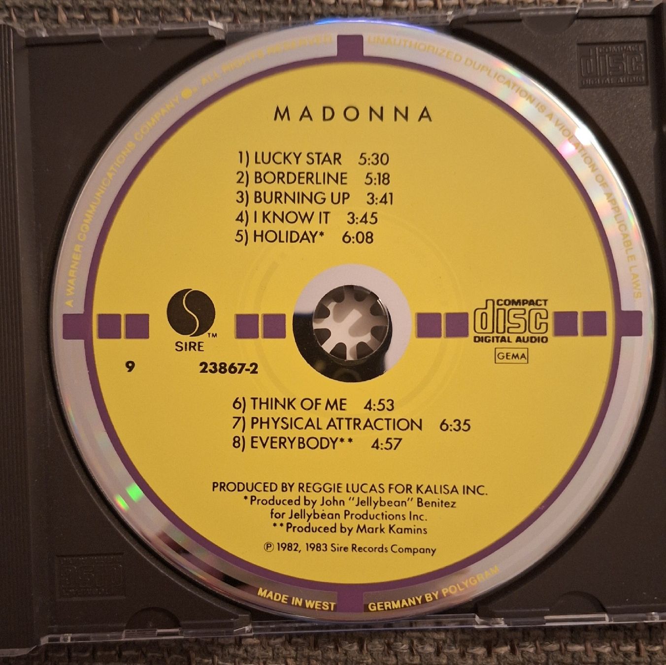 CD: Madonna Album – Nuovo (secondo la descrizione) da Luzern venduto da thomarco 2
