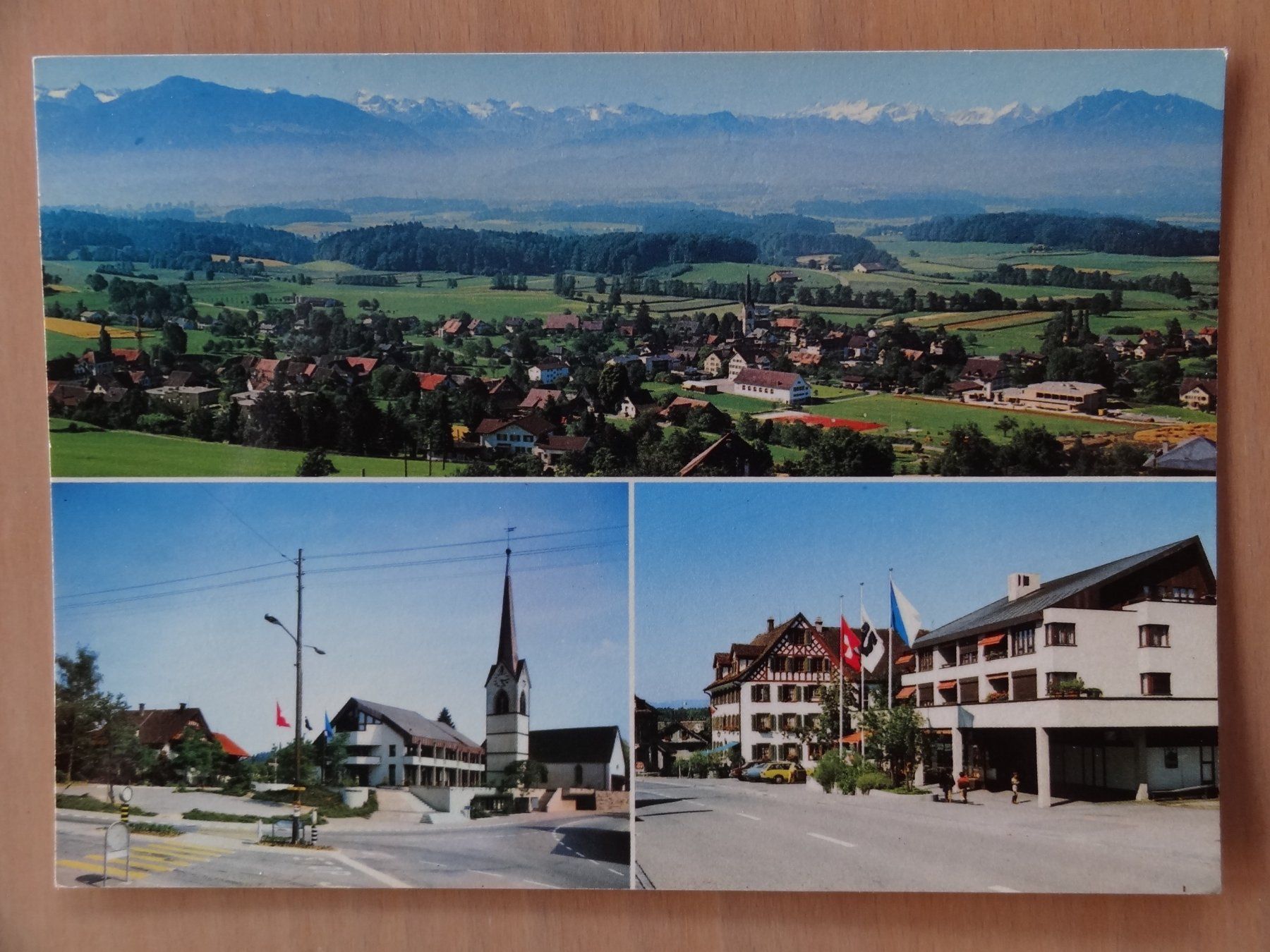 Cartoline postali: Mettmenstetten - ZH - 1982 – Usato da St Léonard venduto da Riglin
