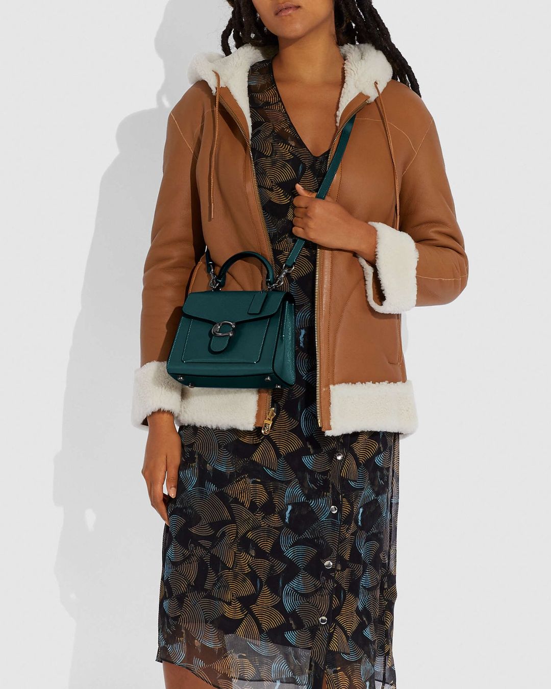 Coach Taschen für Damen: Original Coach Handtasche, grün, top handle – Gebraucht aus Erlinsbach SO von ULIKH 1