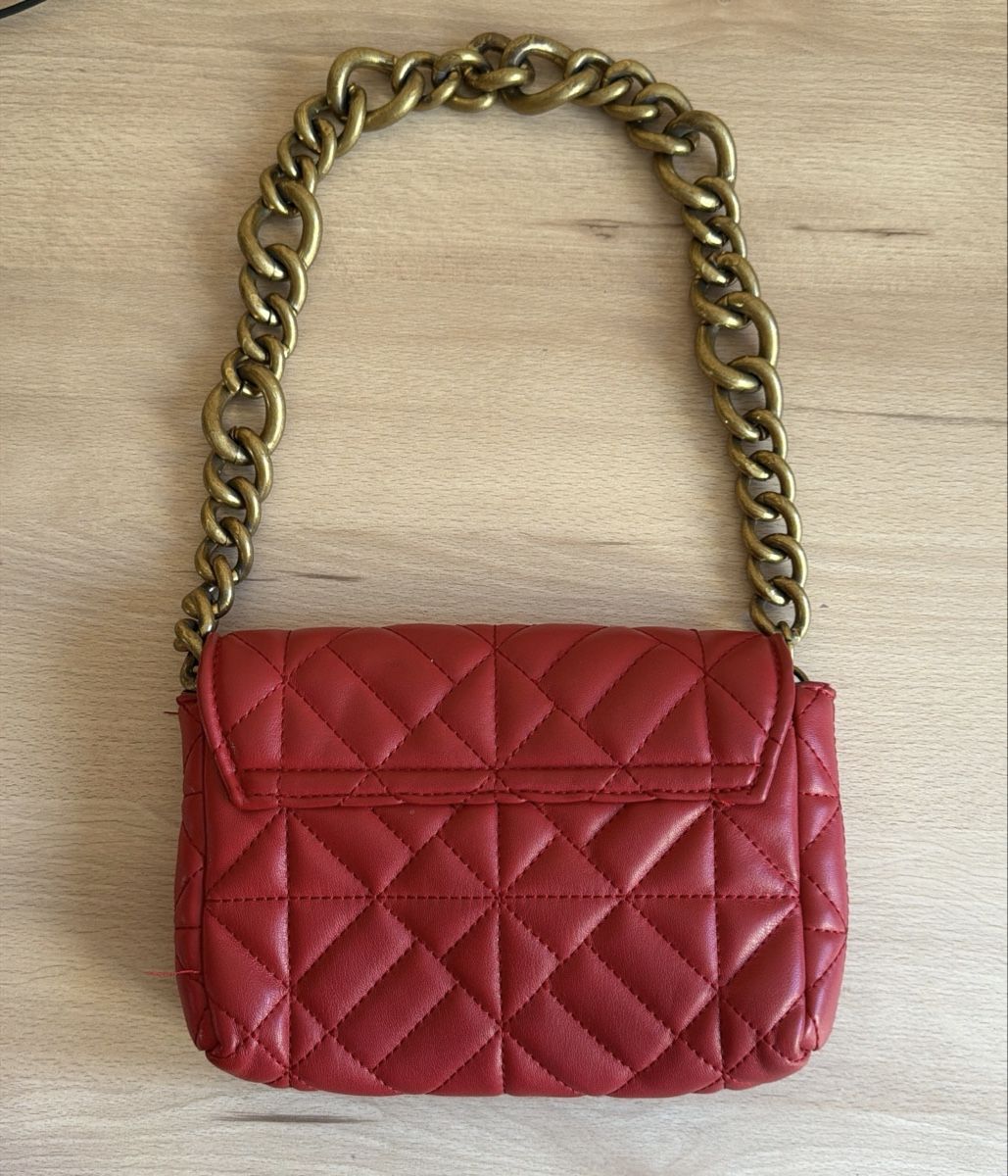 Zara Sacs femmes: RED QUILTED SHOULDER BAG – D'occasion à Puplinge par yav_9r9f 1