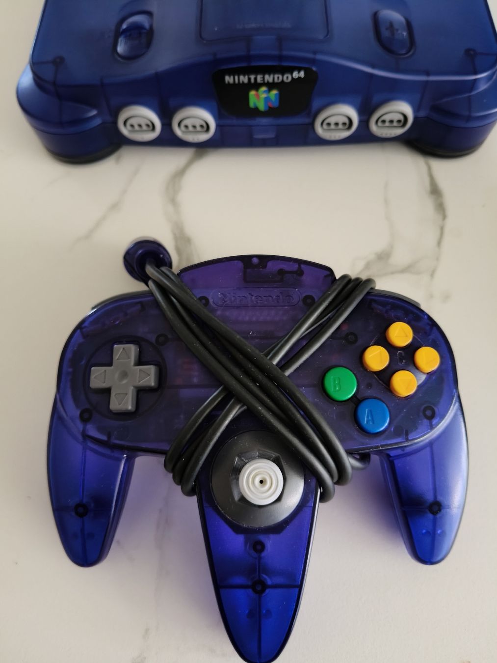 Nintendo Konsolen: Nintendo 64 N64 Violett Konsole mit Controller - Sehr gut – Gebraucht aus Oensingen von ece_8k7q 2