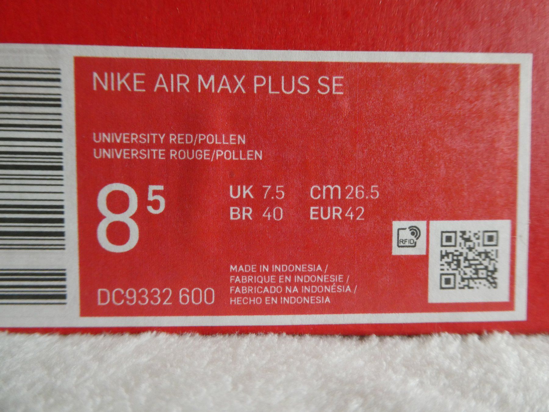Nike Scarpe da uomo: NIKE Air Max Plus SE, Neu – Nuovo e nell'imballaggio originale da Zürich venduto da olympus03 4