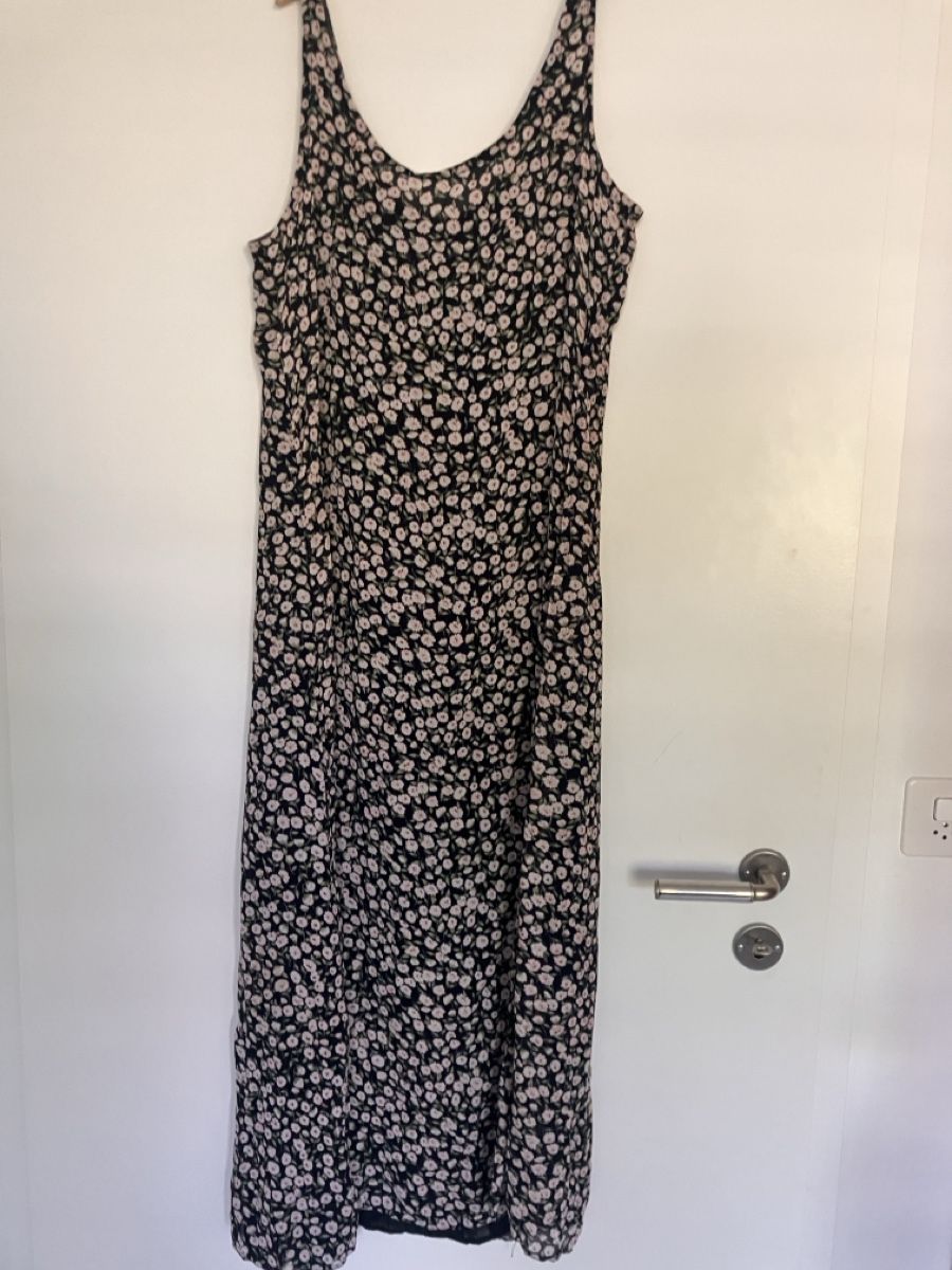 Kleider: Vintage Maxikleid Blumenmuster Grösse M  – Gebraucht aus Olten von uhluh 2