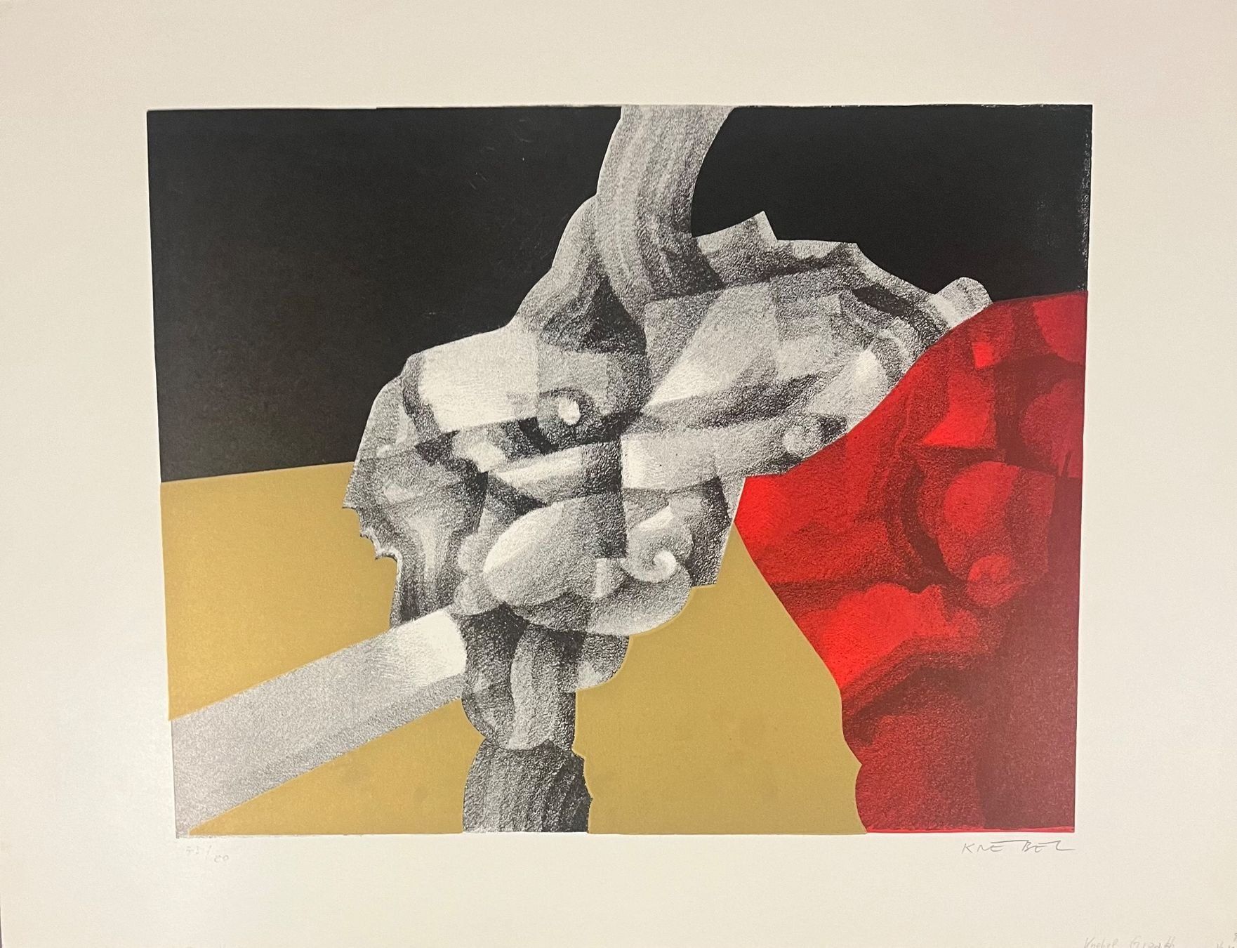 Grafica & Litografie: SVEN KNEBEL SERIGRAPHIE SIGNIERT NUMMERIERT – Usato da Gersau venduto da kunst-online