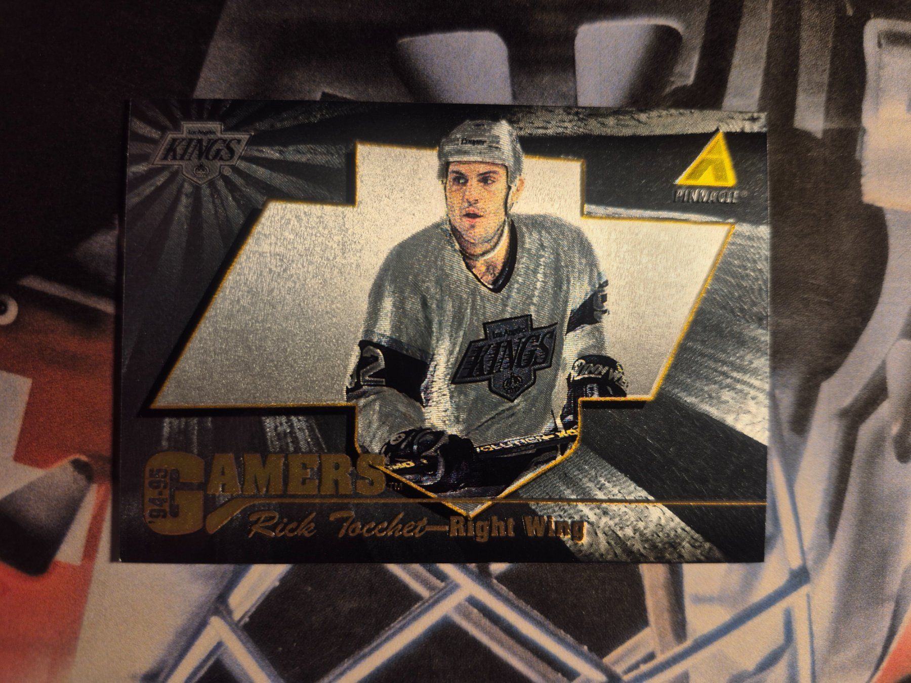 NHL Carte collezionabili: NHL Rick Tocchet Los Angeles Kings – Usato da Treiten venduto da Sauber73