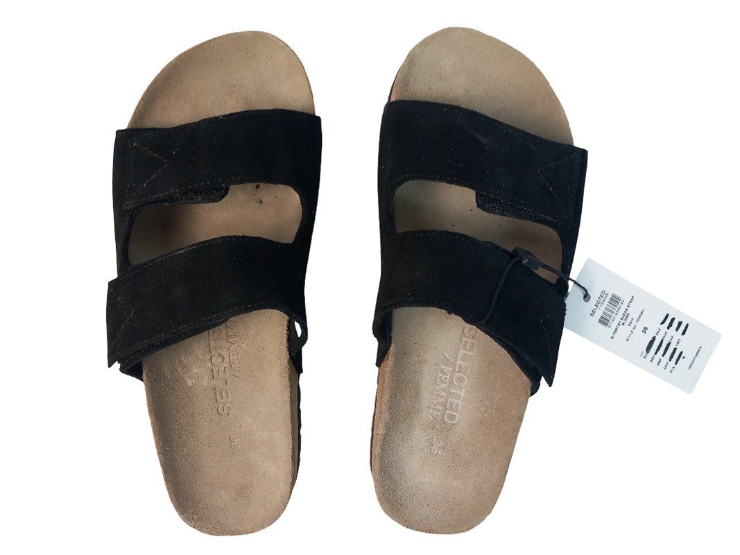 Selected Scarpe da uomo: SELECTED Flache Sandalen (Gr. 36) – Nuovo (secondo la descrizione) da Hünenberg venduto da Restwert_Zug 3