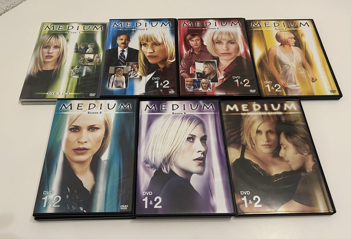 Tous les DVDs: DVD Medium série complète en français   – D'occasion à sion par Sarah_BR19
