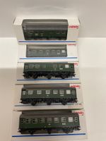 Märklin H0, 4317,4318 und 4319, 5 DB Wagen, Top , Neuwertig