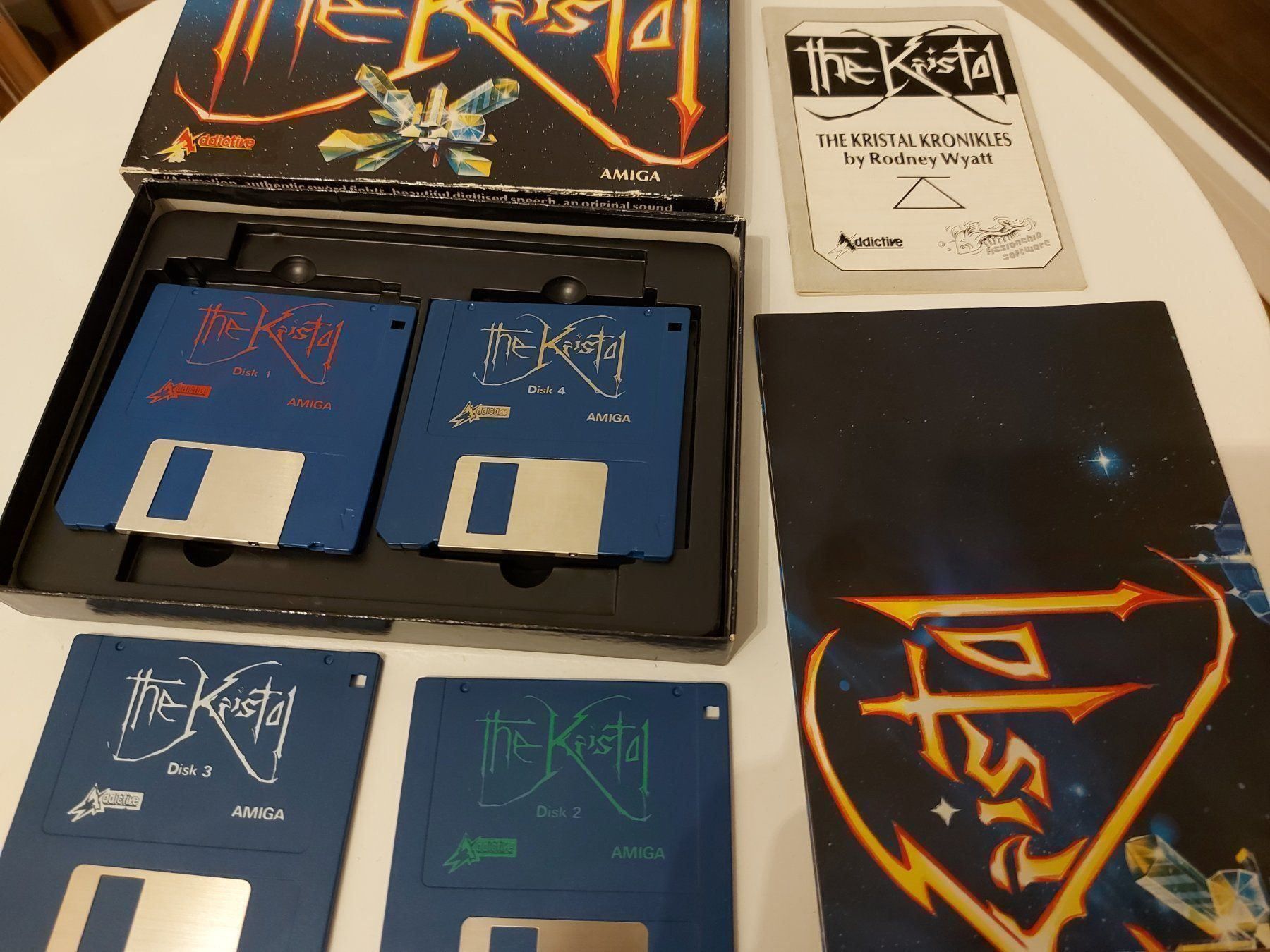 Giochi: The Kristal Amiga OVP Spiel – Usato da Aarau venduto da Kaesekuchen2000 2
