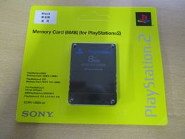 Original Memory Card Sony Playstation 2 8MB Neuware New PS2