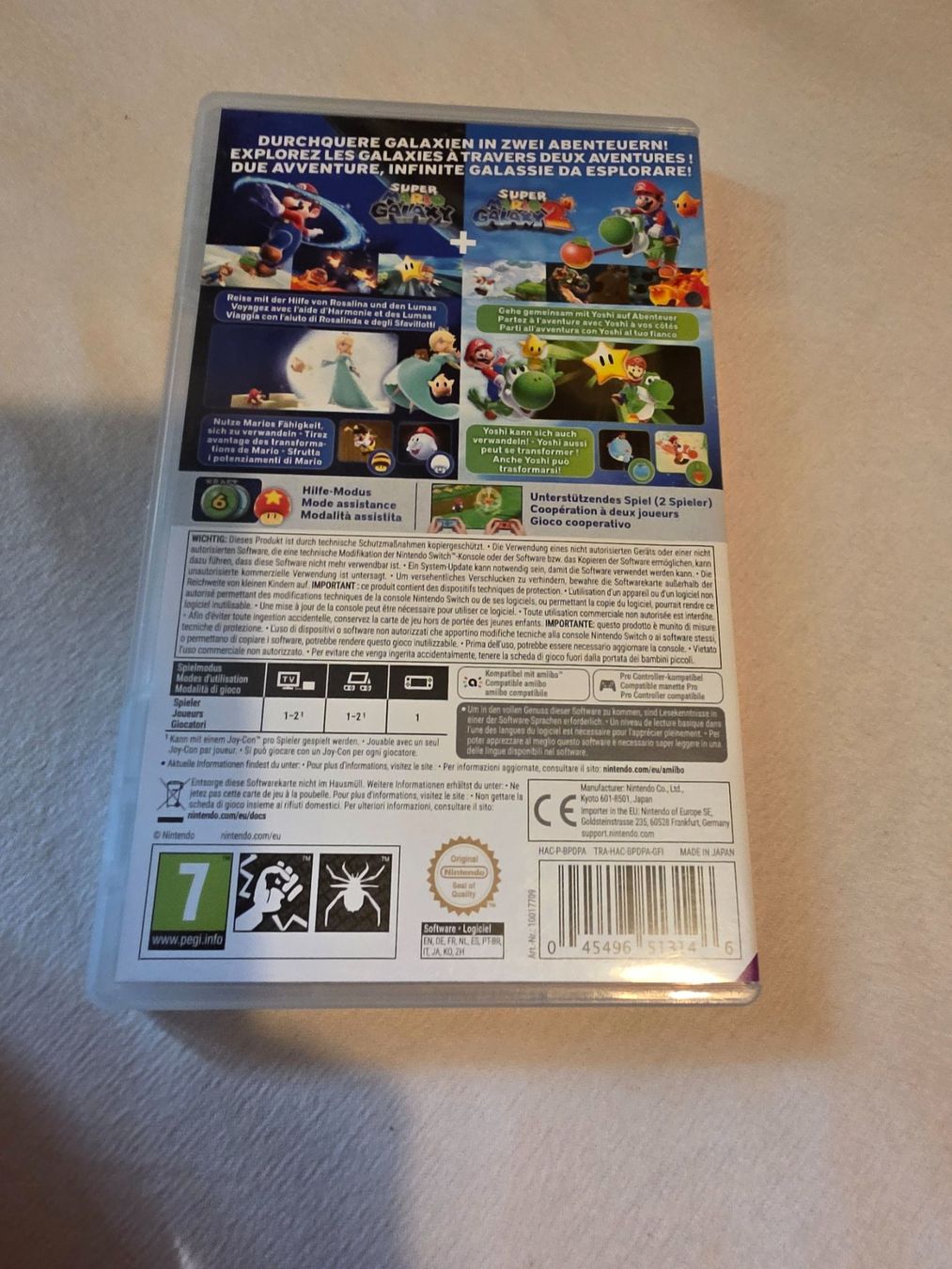Nintendo Giochi: 3D Super Mario Galaxy Nintendo Switch                 .    . – Usato da Zürich venduto da sougia11 1