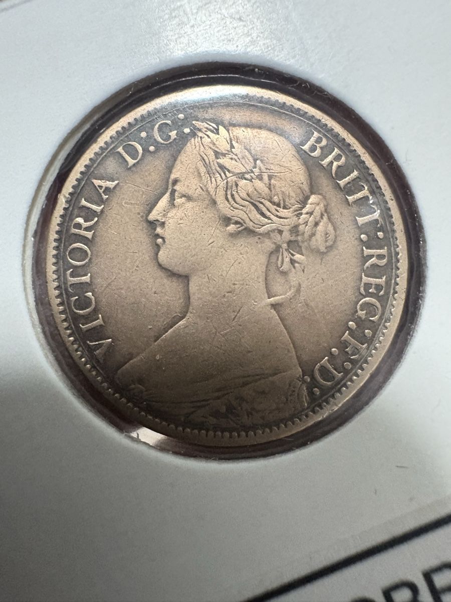 Tutti le monete: 1 Farthing1873 RARRR! – Usato da Erlinsbach venduto da chc_ppz5 1