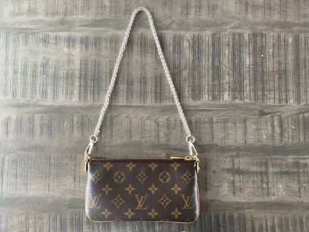 Silber Schulterriemen Handtasche Pochette FÉLICIE Wallet