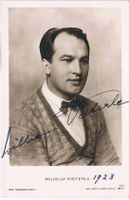 Wilhelm Dieterle 1893-1972 Autogramm Vintage Foto 9x14cm