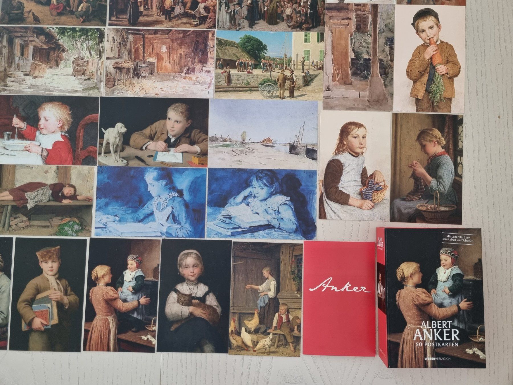 Cartes postales: Albert Anker 40 Postkarten – D'occasion à Opfikon par Diversamente 5