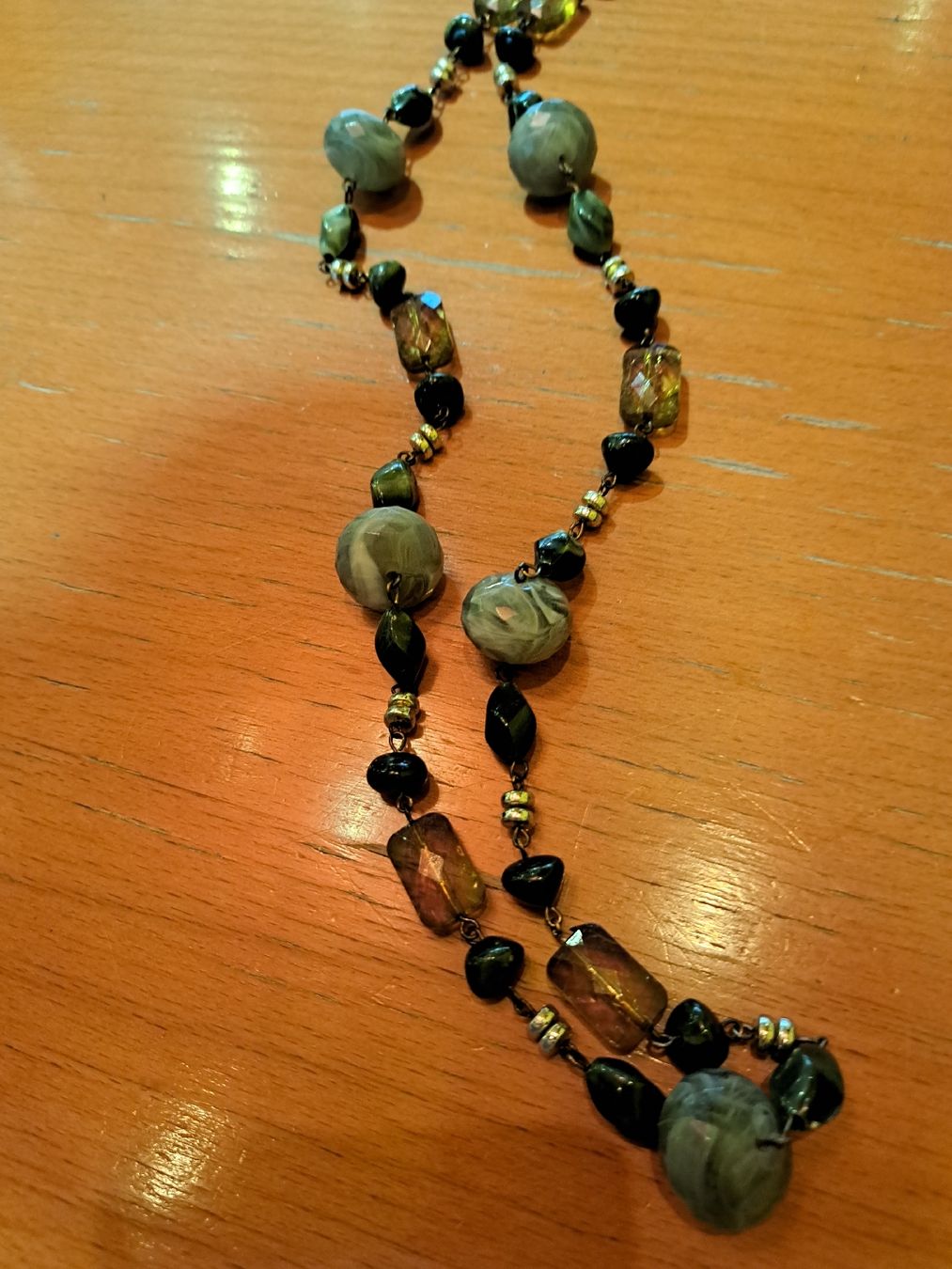Catenine: Das ist ein schönes Collier aus Glasperlen. – Usato da Wolfhausen venduto da fab_58yr 3