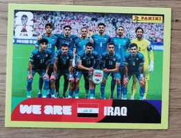 We are Iraq IRQ 13 Panini FIFA World Cup 2026