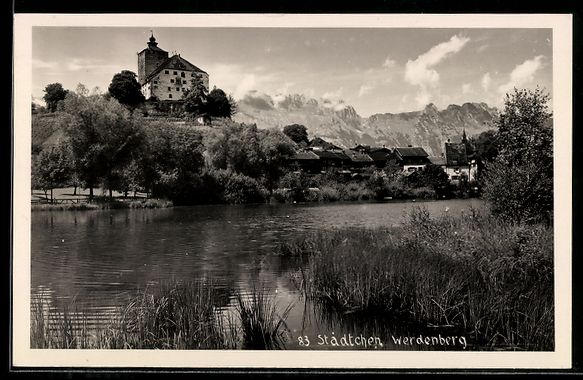 Cartes postales: AK Werdenberg, Blick in den Ort – D'occasion à Berlin par bartko-reher