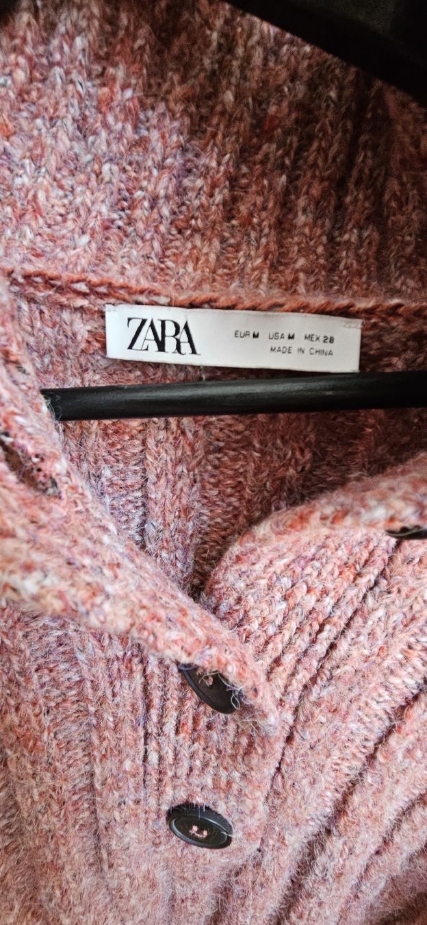 Zara Maglioni & Felpe: Zara chunky Sweater hellrot, Gr. M – Usato da Rombach venduto da ThriftBetter 1