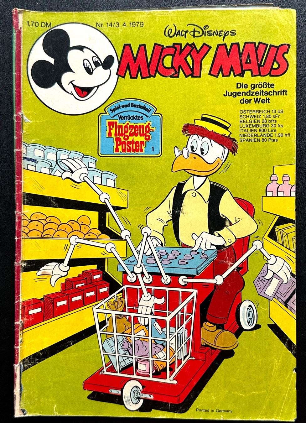 BD: Mickey Maus Nr. 14  3.4.1979 – D'occasion à Seltisberg par quadartswiss