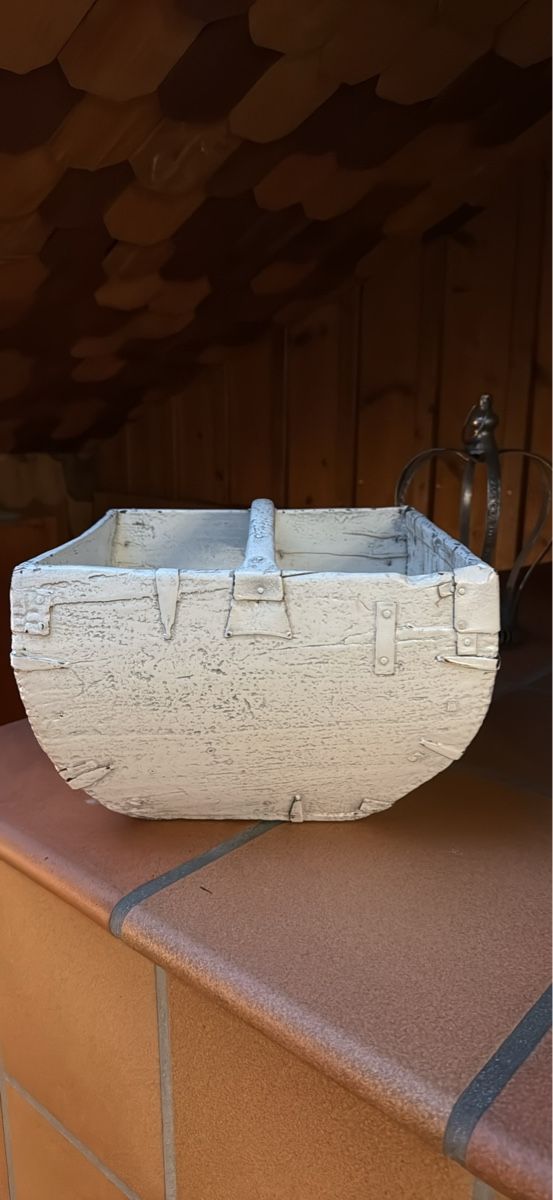 Altro in Antiquarato & Arte: Reiskorb Holz und Eisen Vintage – Usato da Schaffhausen venduto da Ibag