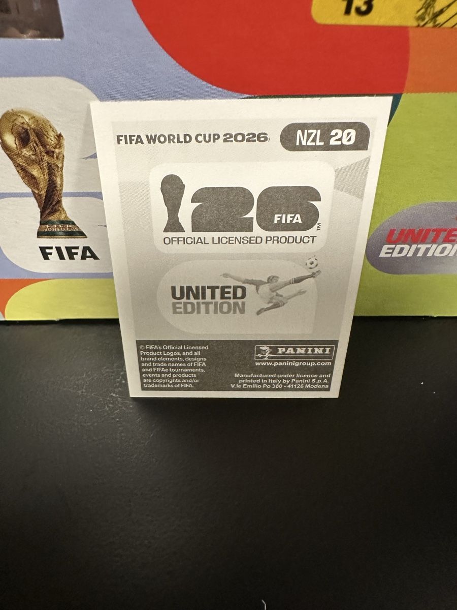 Panini Sammelbilder & Trading cards: NZL 20 - Panini WM 2026  – Neu (gemäss Beschreibung) aus Kreuzlingen von Bes-GamingCollection 1