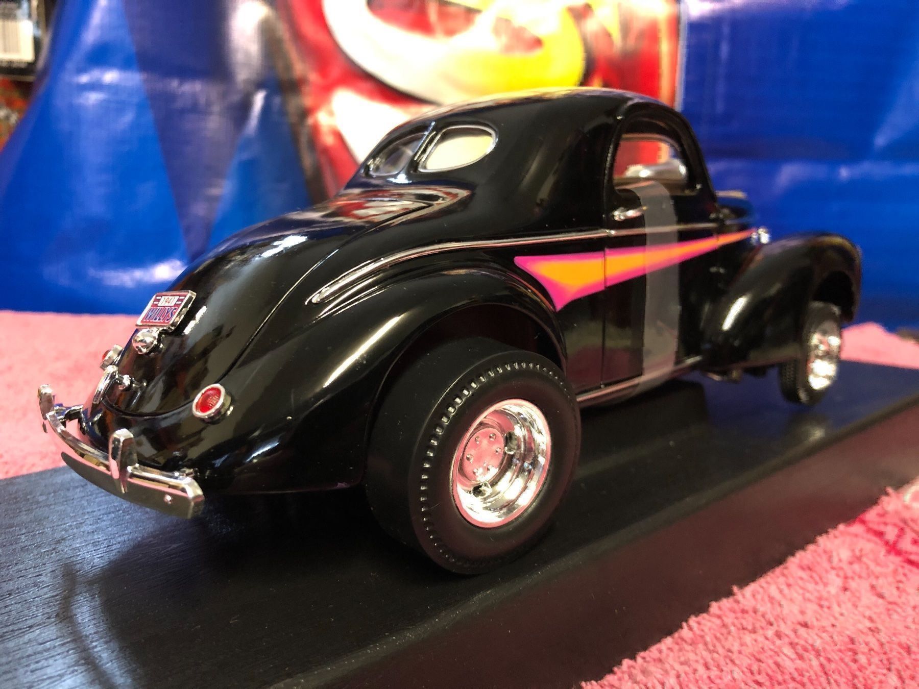 Willys Modellini d'auto: Willys 1941 gasser hot rod v8 – Nuovo (secondo la descrizione) da Reinach AG venduto da rares75 1