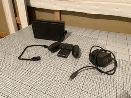 Nintendo Switch Zubehör Set Dock Station Netzteil Griff