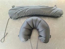 Samsonite Reisekissen /  Nackenkossten - 2 Stück - schwarz