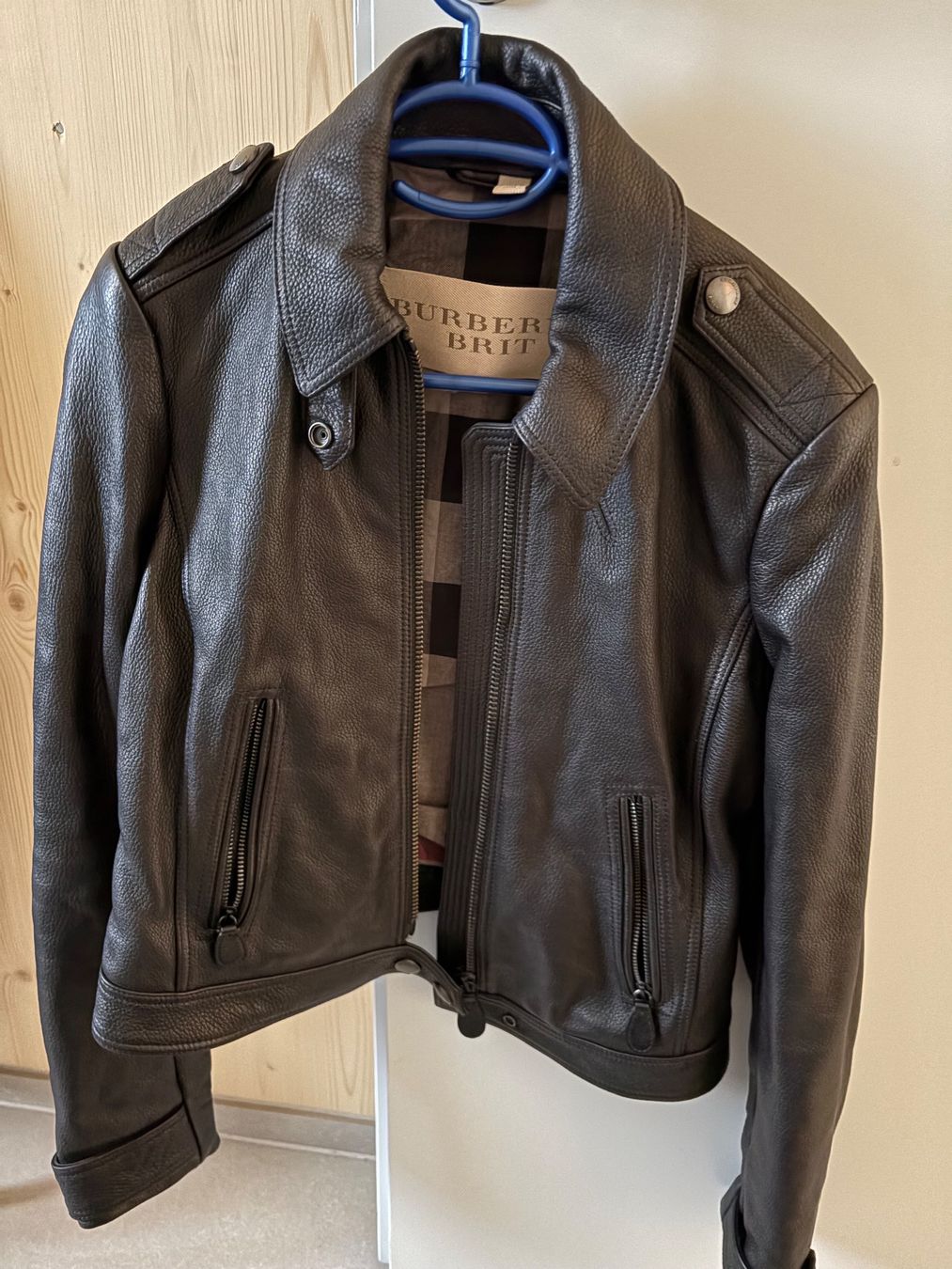 Burberry Vestes: Burberry Lederjacke Damen – Neuf (Voir description) à Romont BE par n.gfeller 2