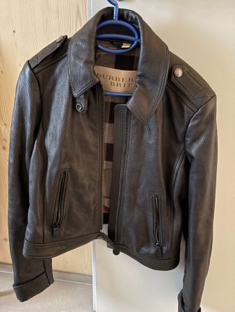 Burberry Lederjacke
