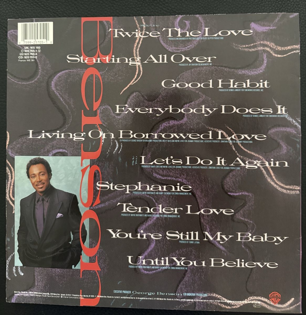 Dischi in vinile: George Benson - Twice The Love - Schallplatte – Usato da Goldach venduto da Messerguru 1
