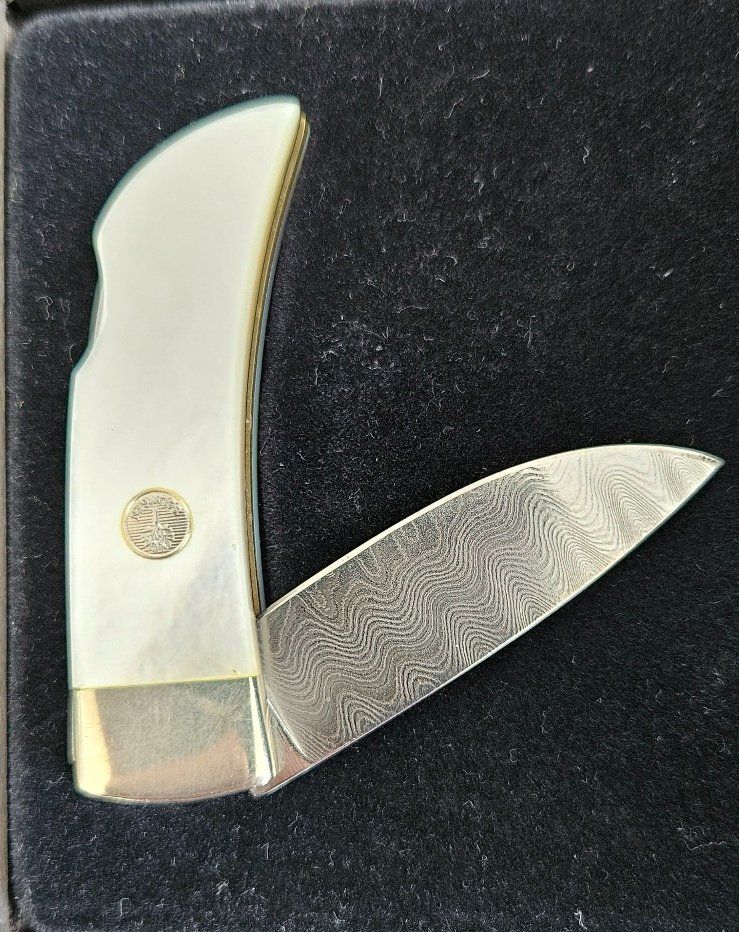 Coltelli tascabile: Böker Pocket Perlmutt Damast – Nuovo (secondo la descrizione) da Elgg venduto da Roophu 2