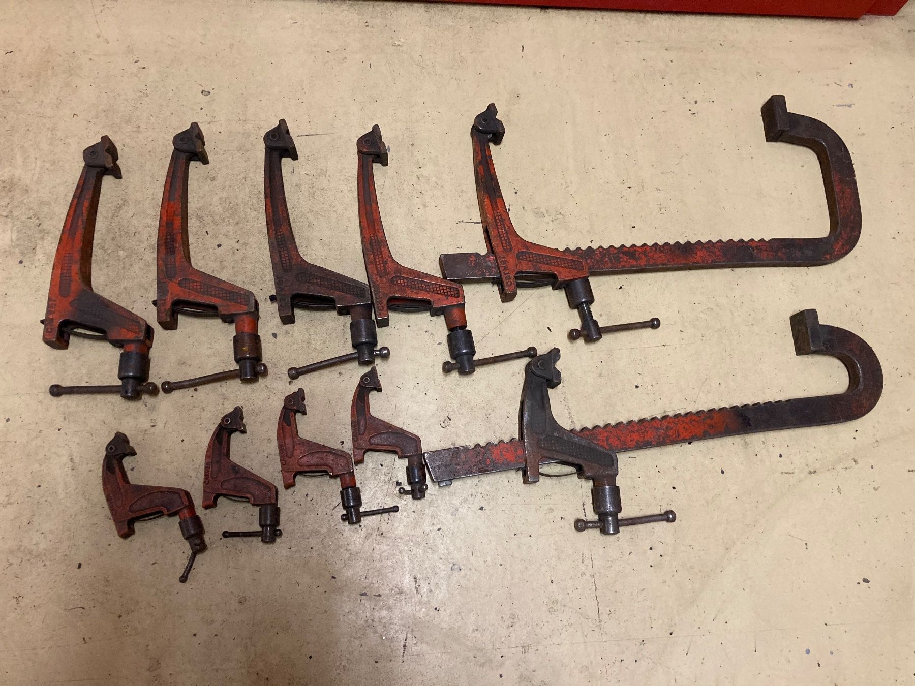 Tutti gli attrezzi: Zahnstangenspanner CARVER – Usato da Hünenberg venduto da Abtech 1