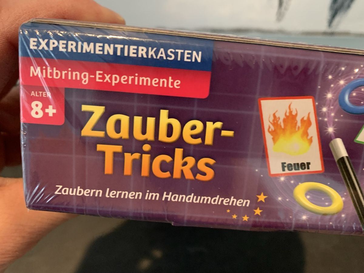 Kosmos Giochi: Kosmos Zaubertricks neu u original verpackt – Nuovo e nell'imballaggio originale da Killwangen venduto da Zermatt5 1